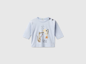 T-shirt con stampa animaletto