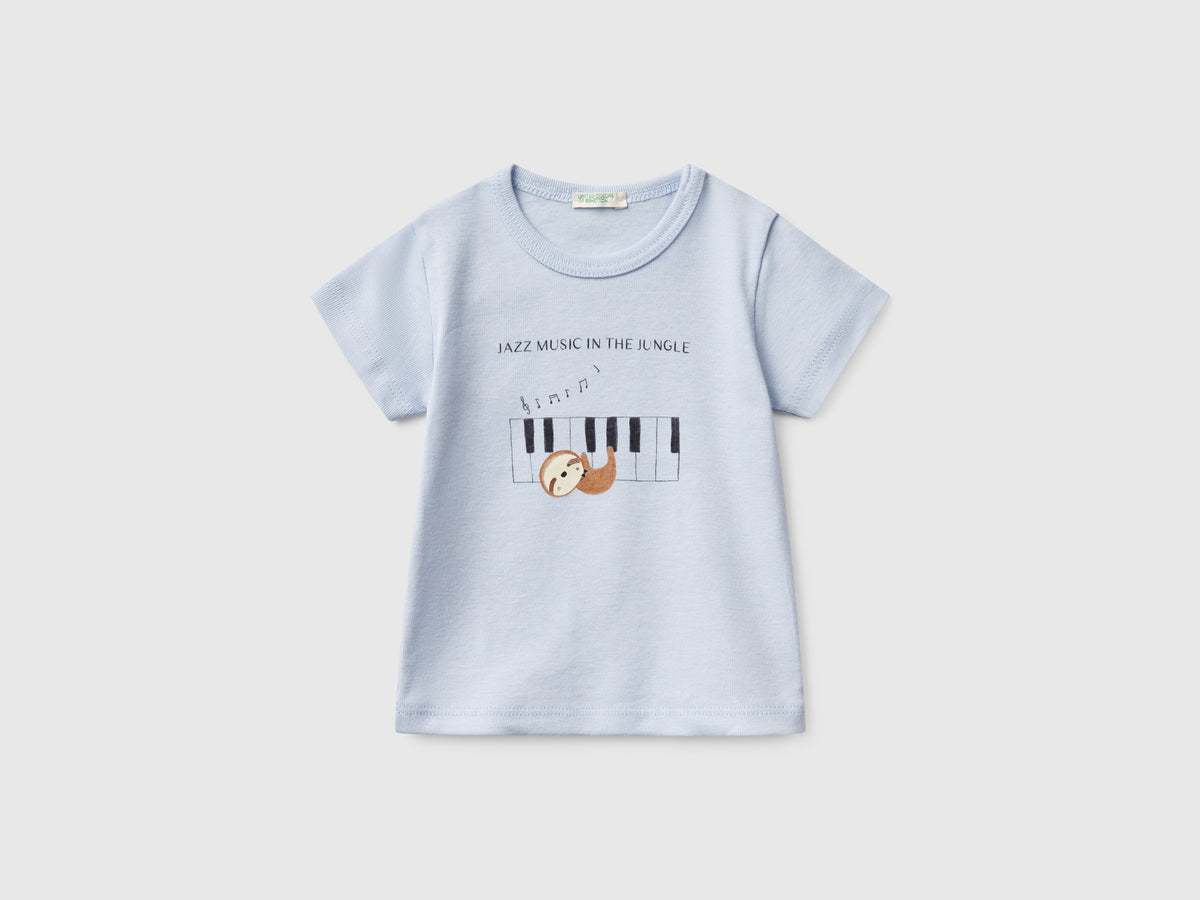 T-shirt manica corta in cotone