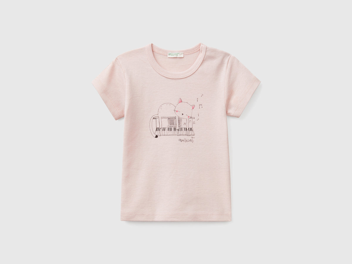 T-shirt manica corta in cotone