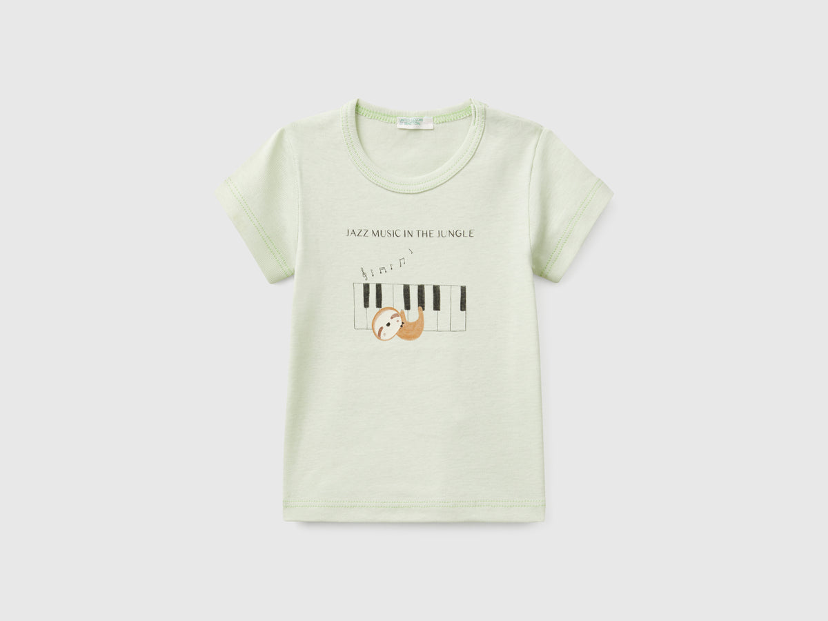 T-shirt manica corta in cotone