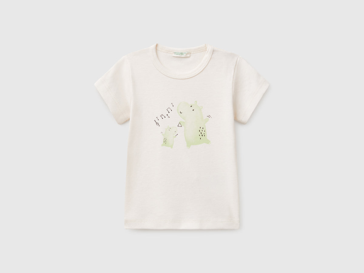 T-shirt manica corta in cotone