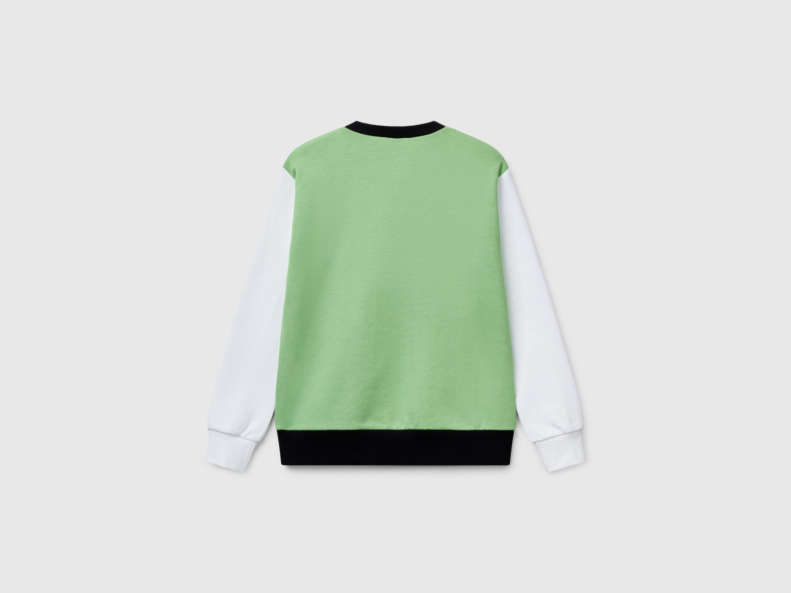 Felpa con stampa in puro cotone da bambino multi-color 2 | Benetton Outlet