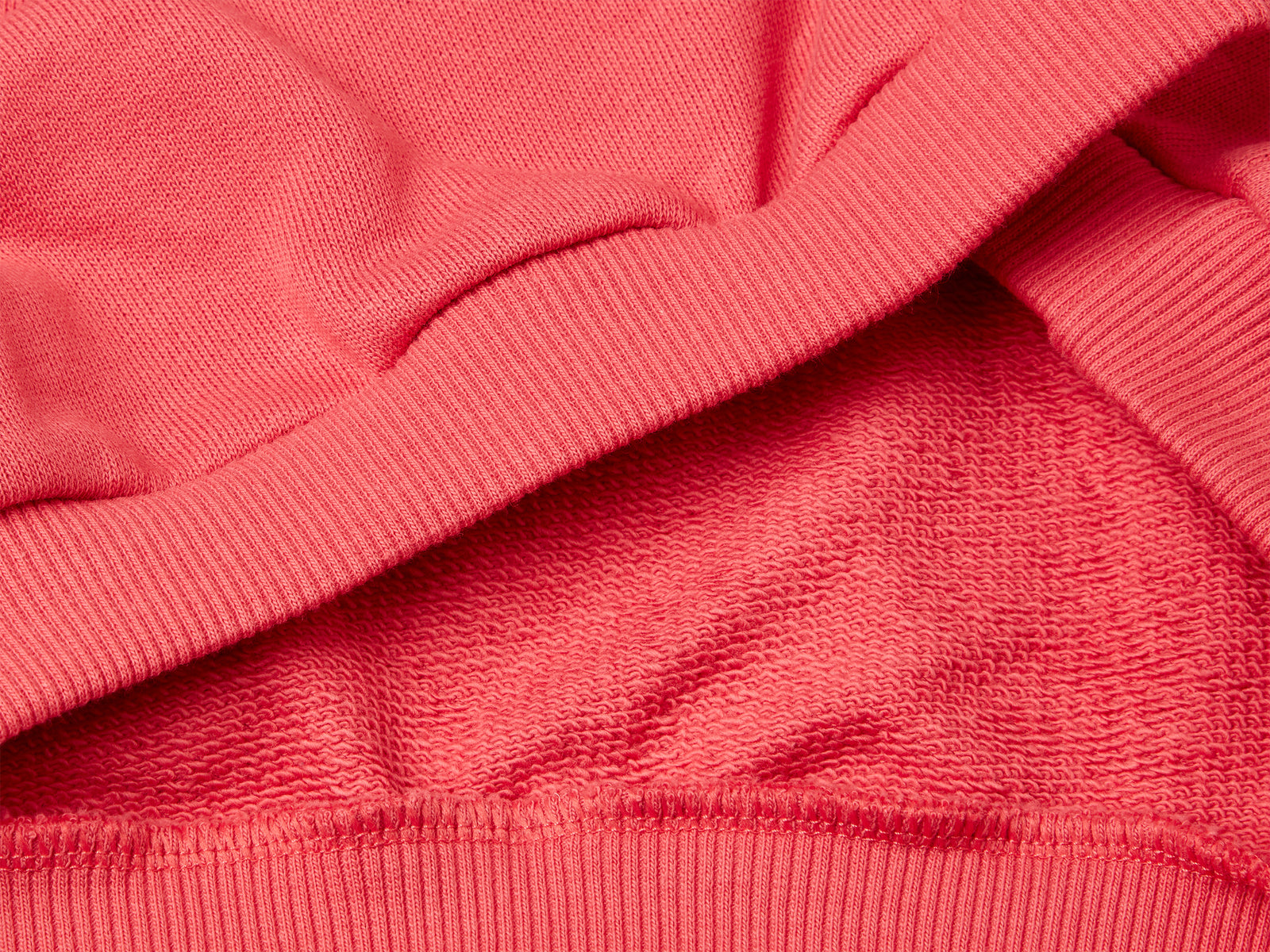 Felpa con stampa e cappuccio da bambina ciclamino 3 | Benetton Outlet