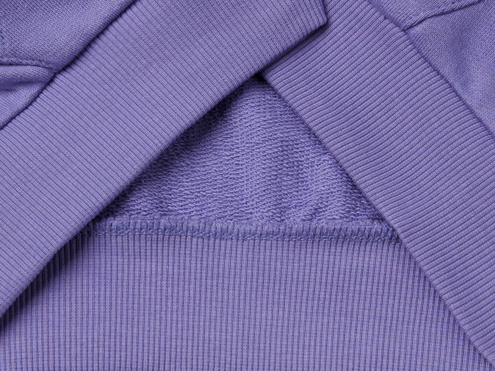 Felpa con zip e collo alto da bambina pervinca 3 | Benetton Outlet