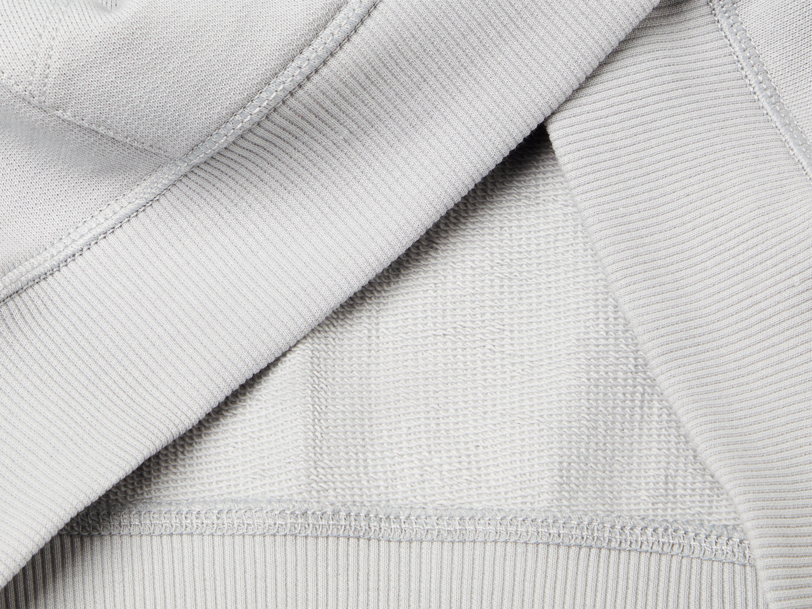 Felpa over fit con bande da bambino grigio 3 | Benetton Outlet