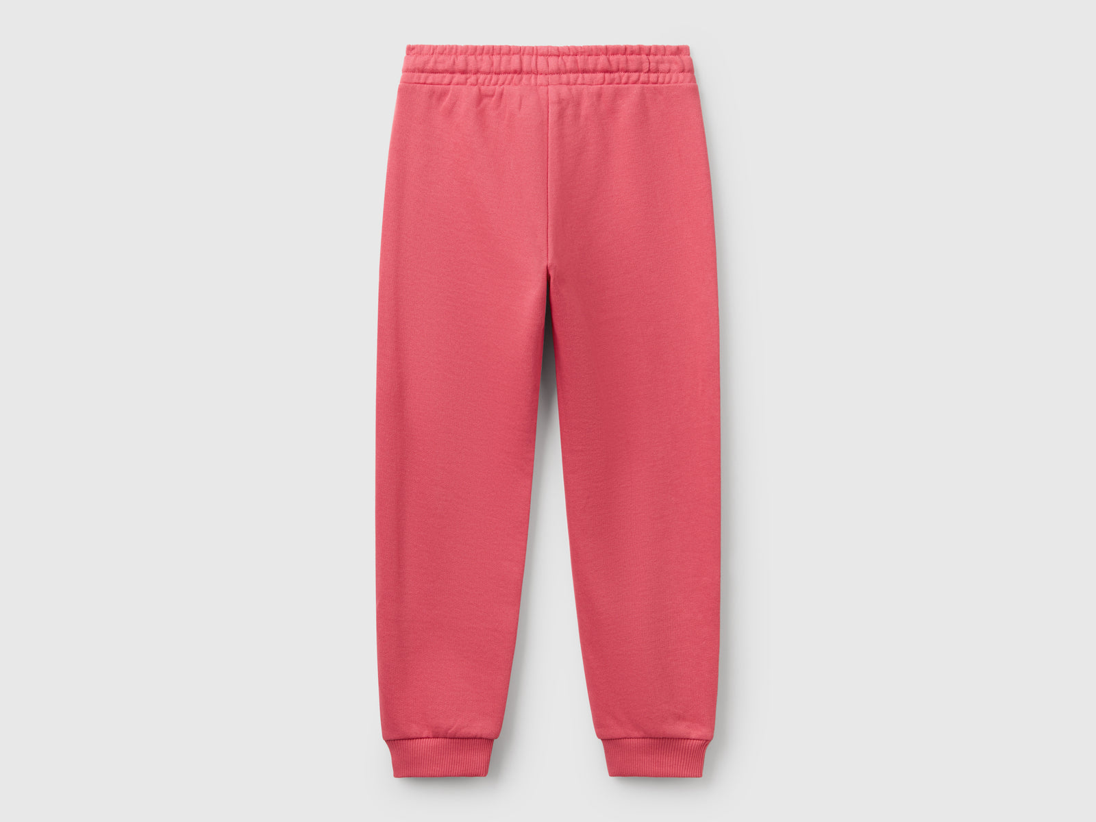 Pantaloni in felpa con logo da bambina ciclamino 2 | Benetton Outlet