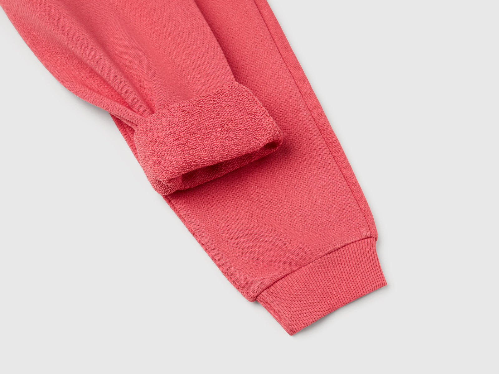 Pantaloni in felpa con logo da bambina ciclamino 3 | Benetton Outlet