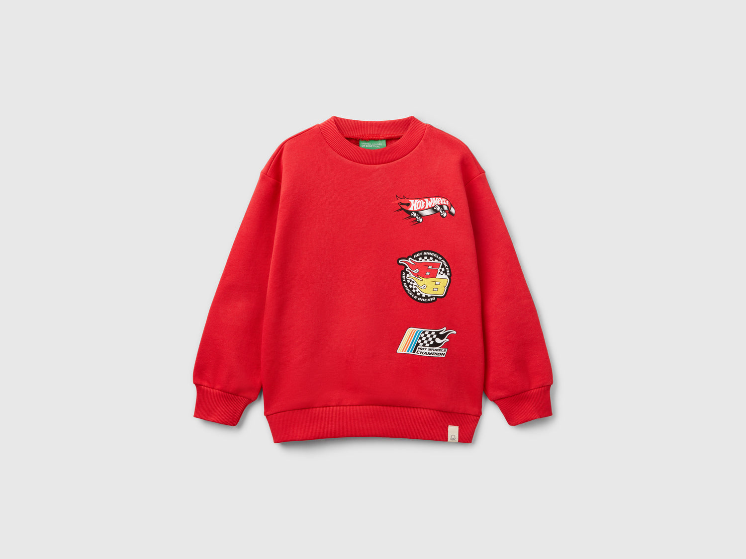 Felpa Hot Wheels da bimbo rosso | Benetton Outlet