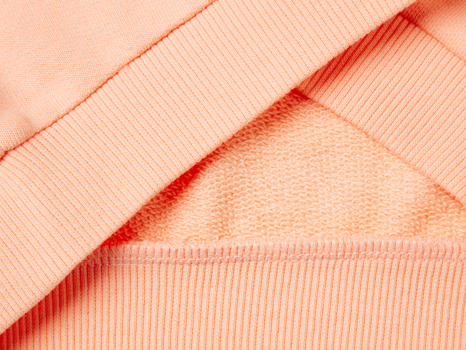 Felpa con applicazione effetto petali da bimba pesca 3 | Benetton Outlet
