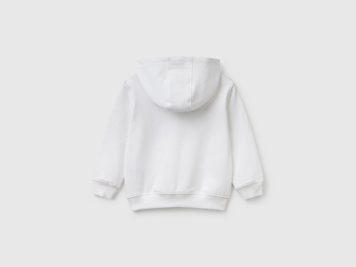 Felpa con cappuccio 100% cotone