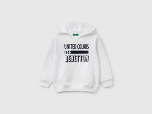 Felpa con cappuccio 100% cotone