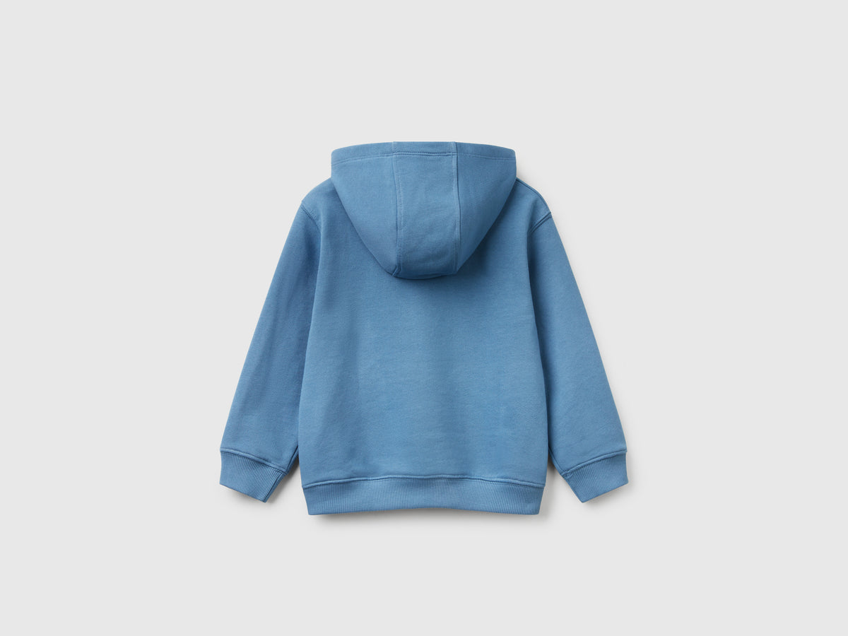 Felpa con cappuccio 100% cotone