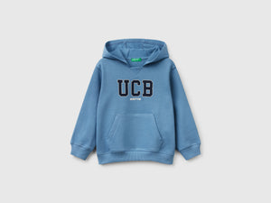 Felpa con cappuccio 100% cotone