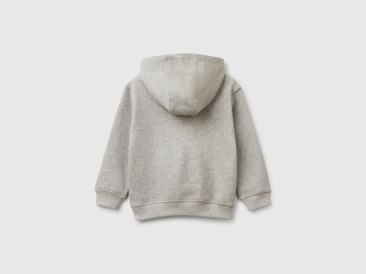 Felpa con cappuccio 100% cotone
