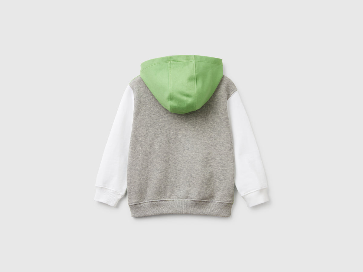 Felpa con cappuccio 100% cotone