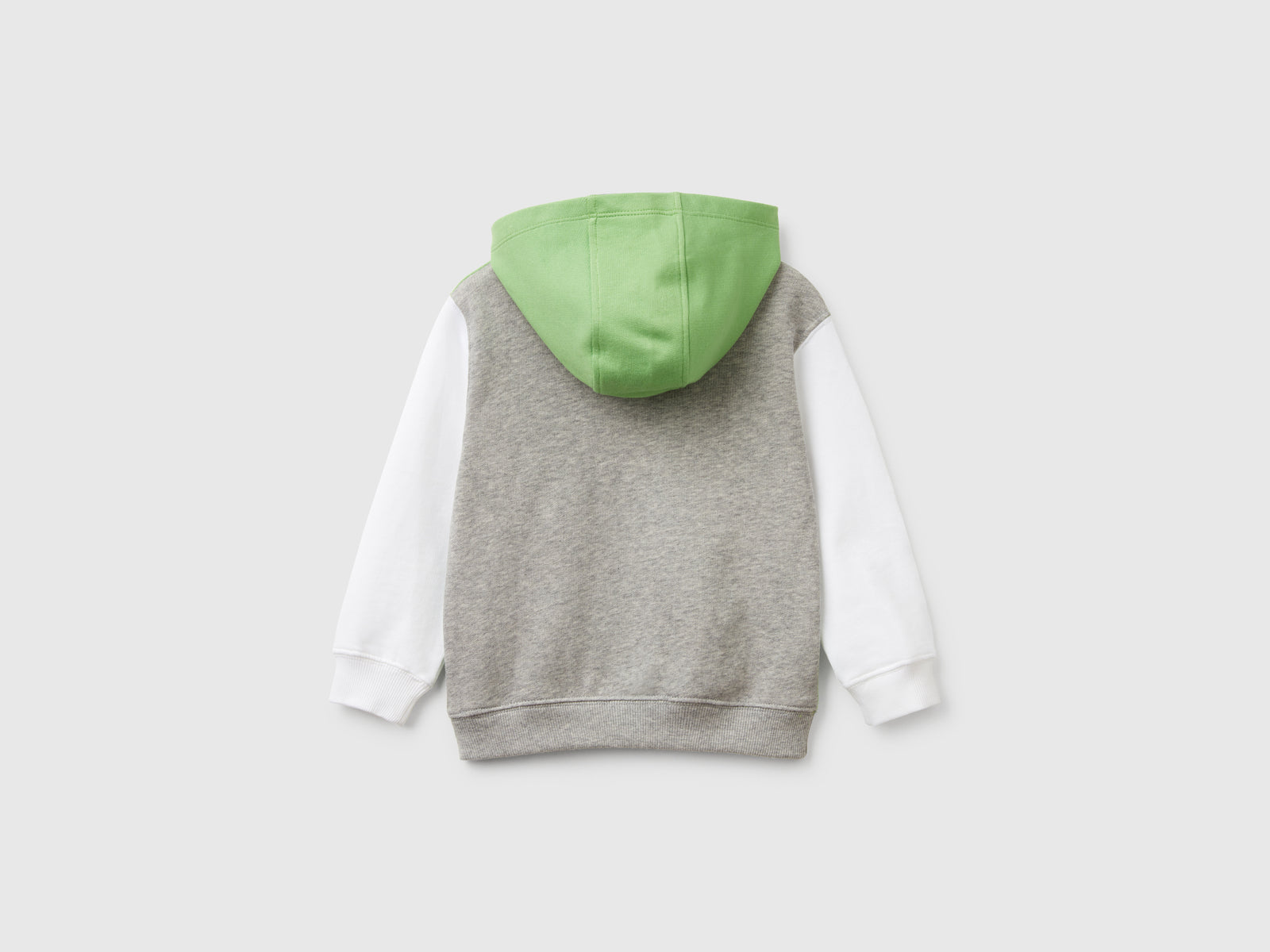 Felpa con cappuccio 100% cotone da bimbo multi-color 2 | Benetton Outlet