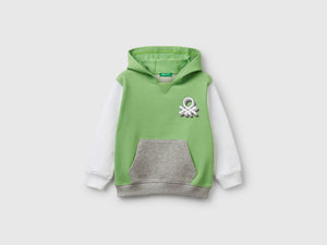 Felpa con cappuccio 100% cotone