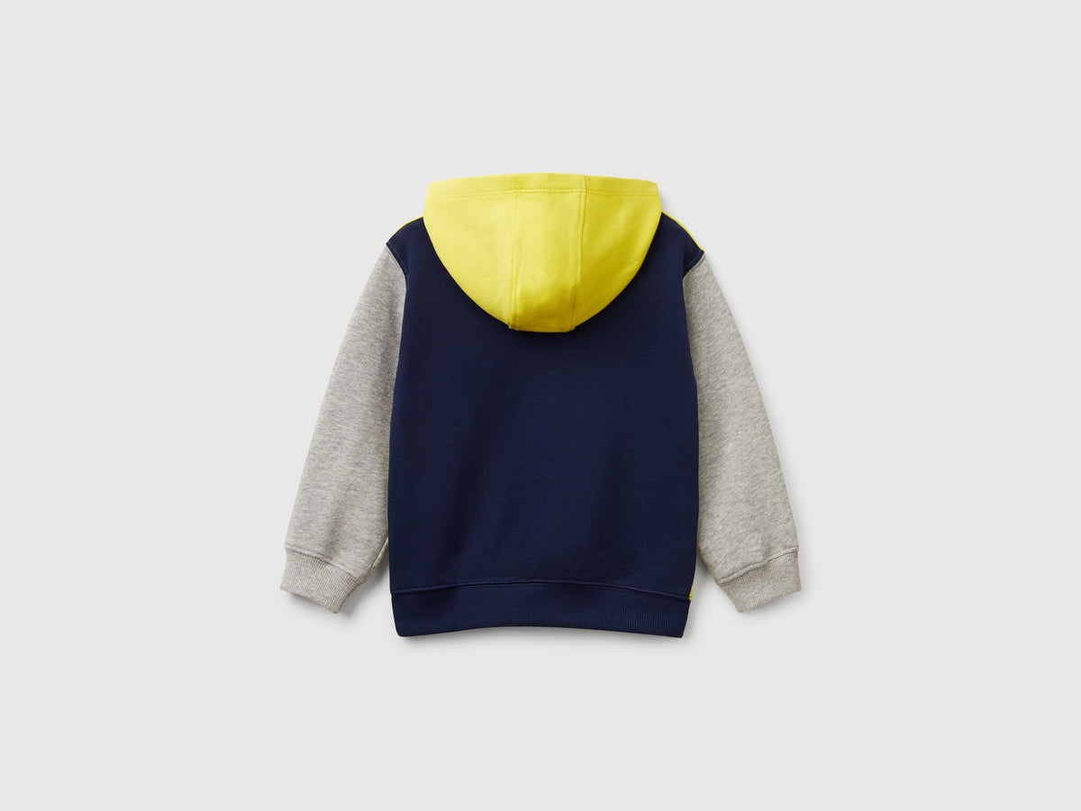 Felpa con cappuccio 100% cotone