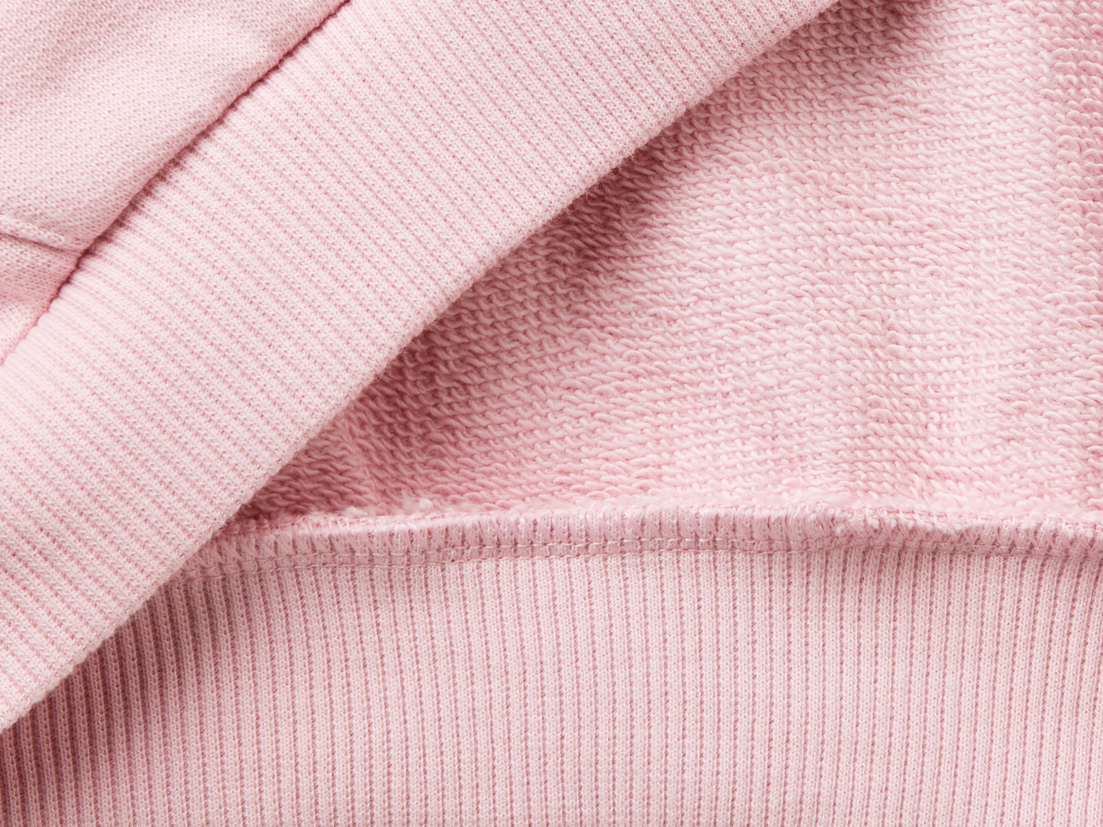 Felpa con cappuccio e paillettes da bimba rosa 3 | Benetton Outlet