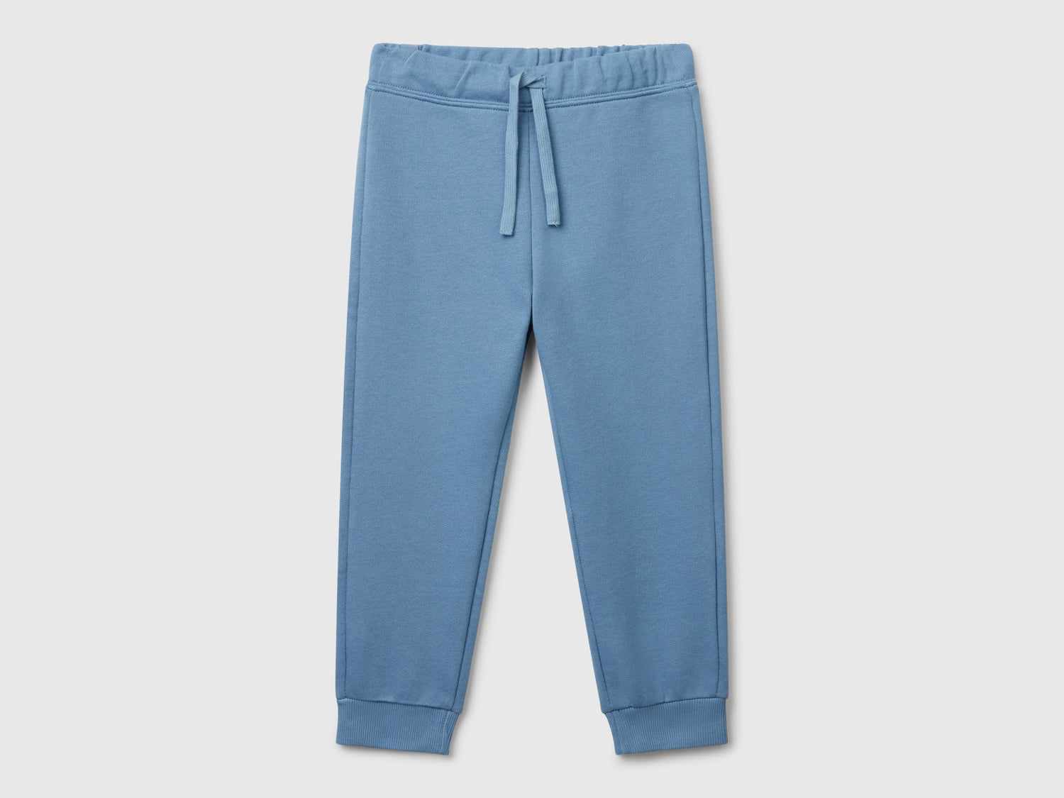 Joggers in felpa regular fit da bimbo azzurro | Benetton Outlet