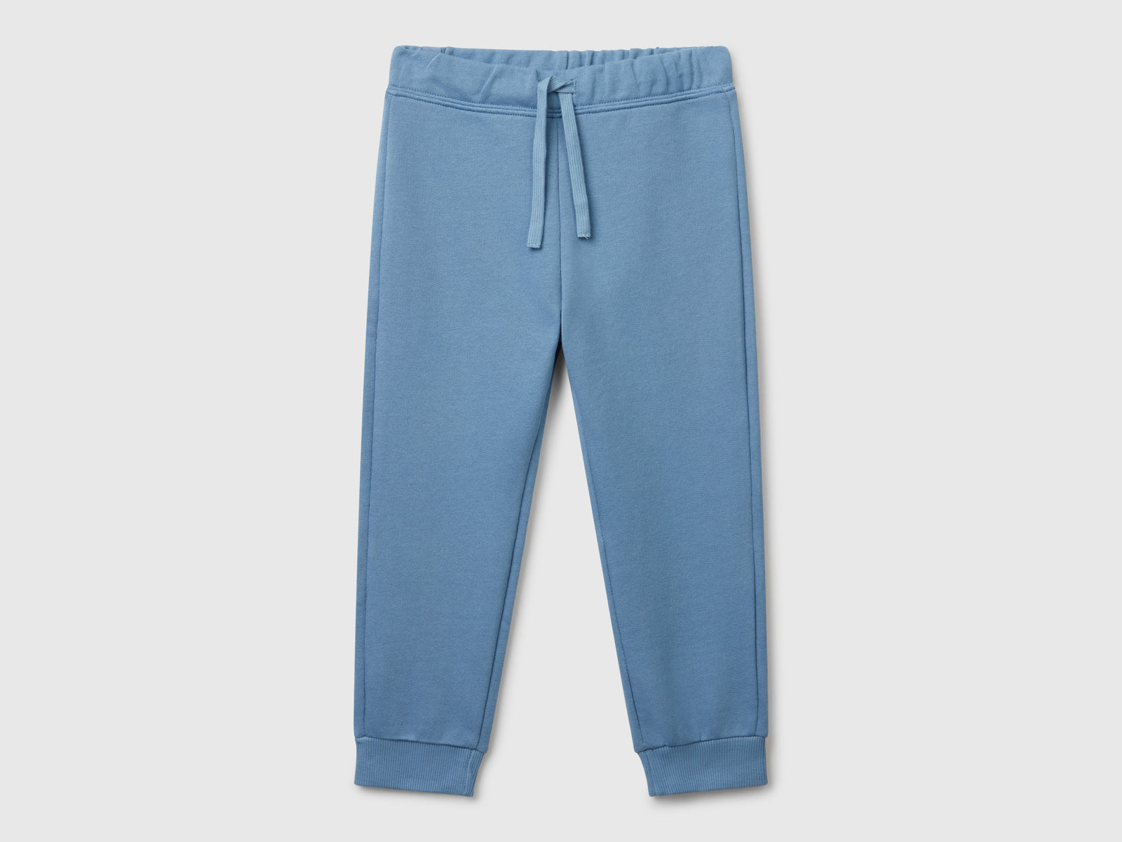 Joggers in felpa regular fit da bimbo azzurro | Benetton Outlet