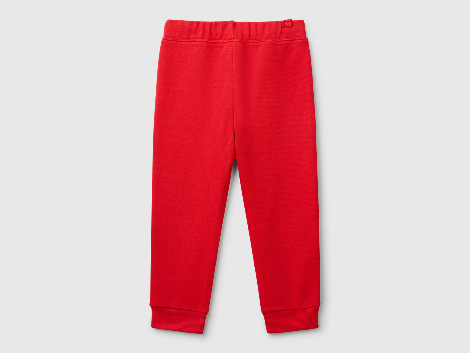 Joggers in felpa regular fit da bimbo rosso 2 | Benetton Outlet