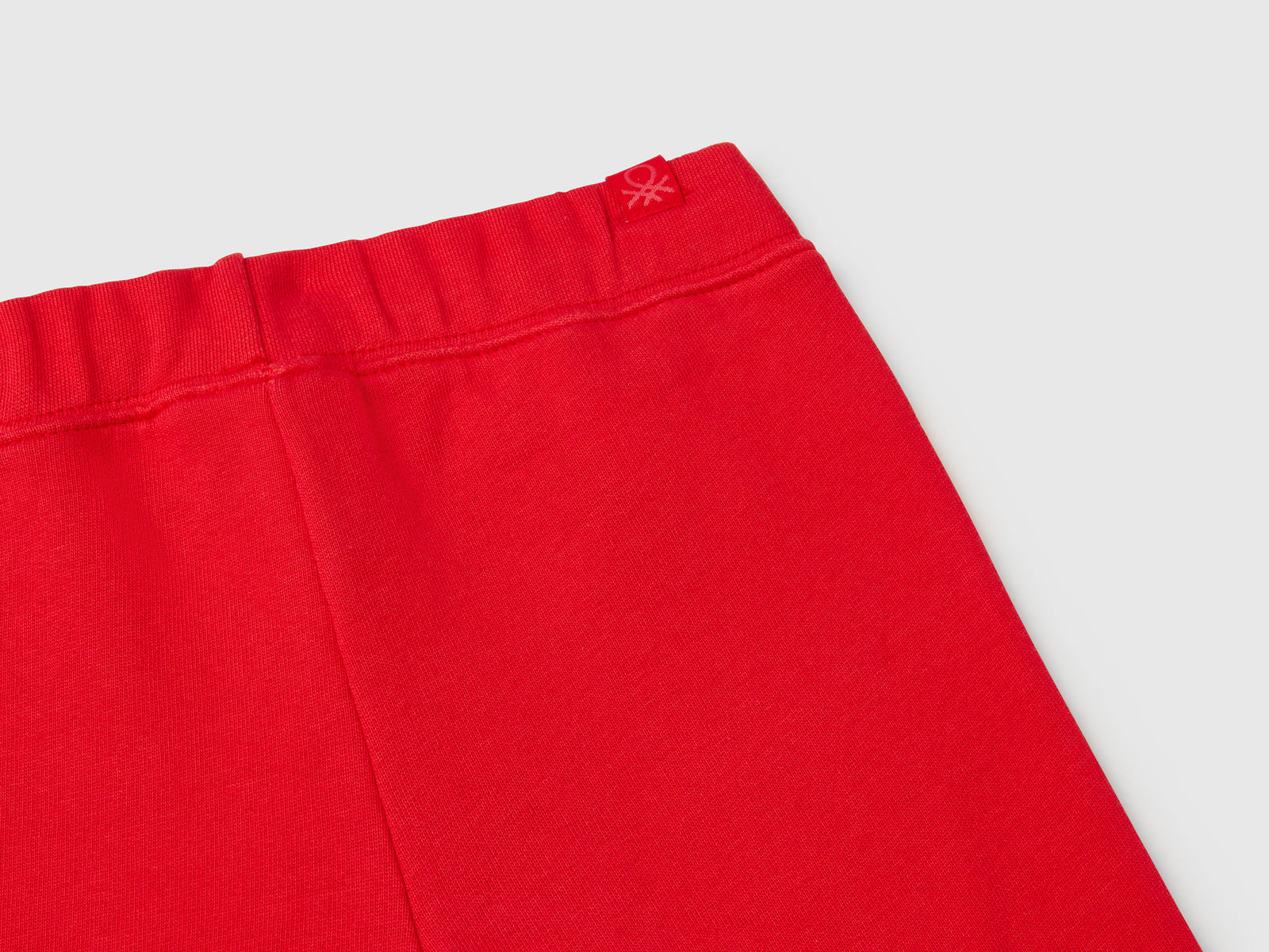 Joggers in felpa regular fit da bimbo rosso 3 | Benetton Outlet