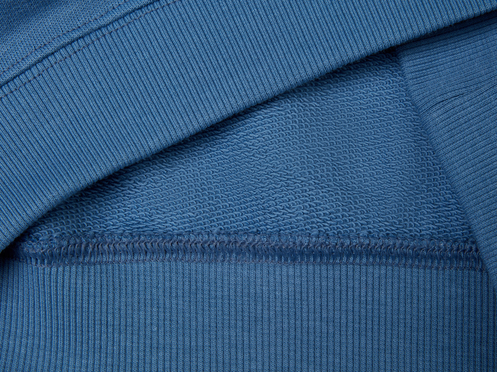 Felpa in cotone con stampa da bimbo azzurro 3 | Benetton Outlet