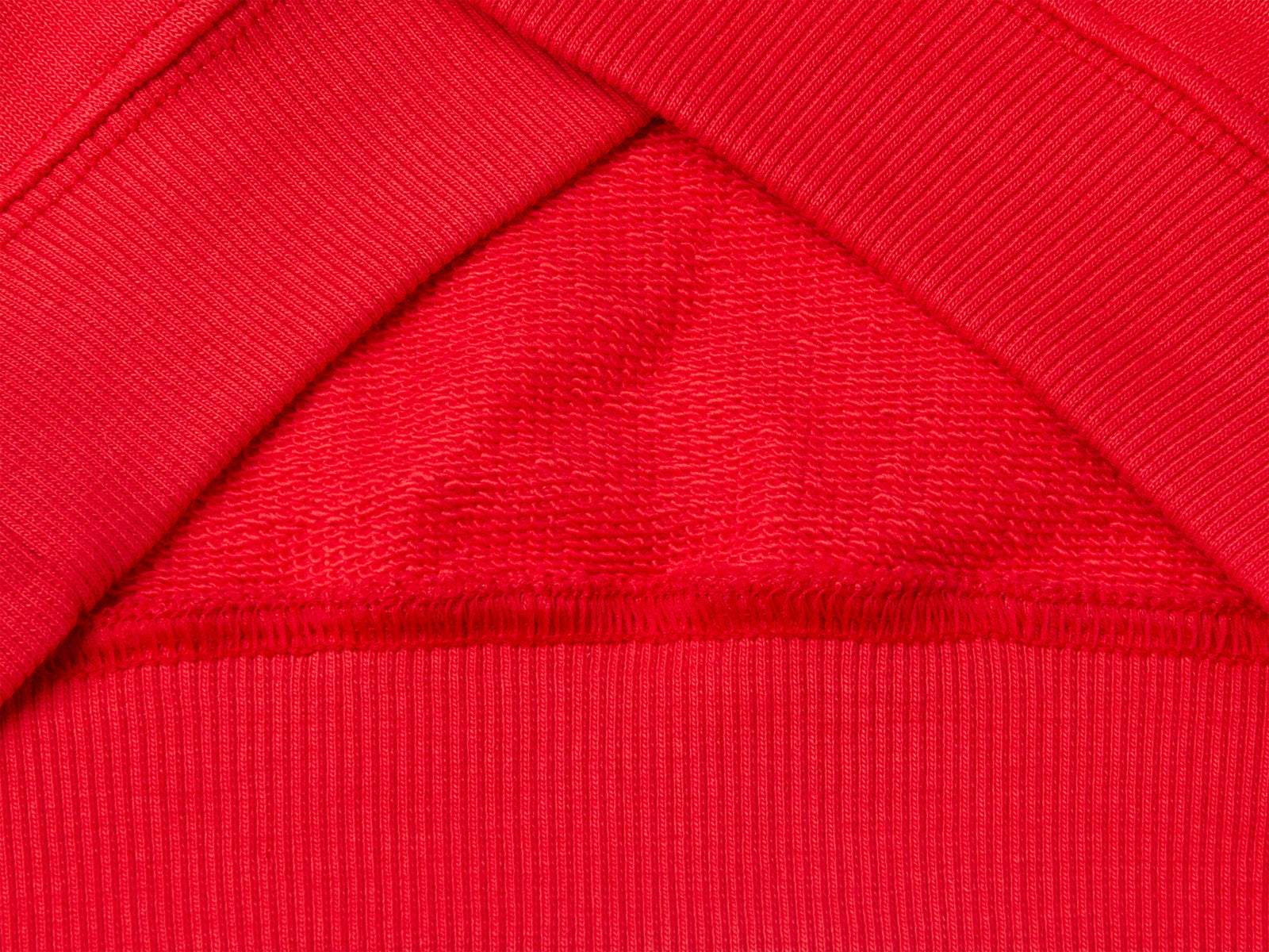 Felpa in cotone con stampa da bimbo rosso 3 | Benetton Outlet