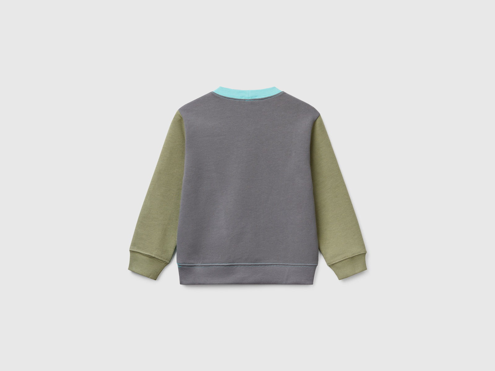 Felpa in cotone con stampa da bimbo multi-color 2 | Benetton Outlet
