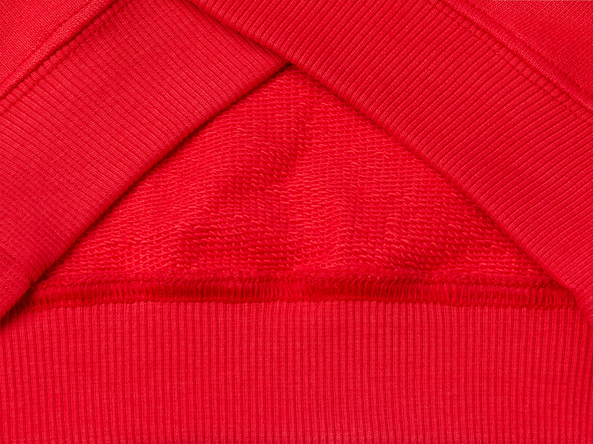Felpa in cotone con zip