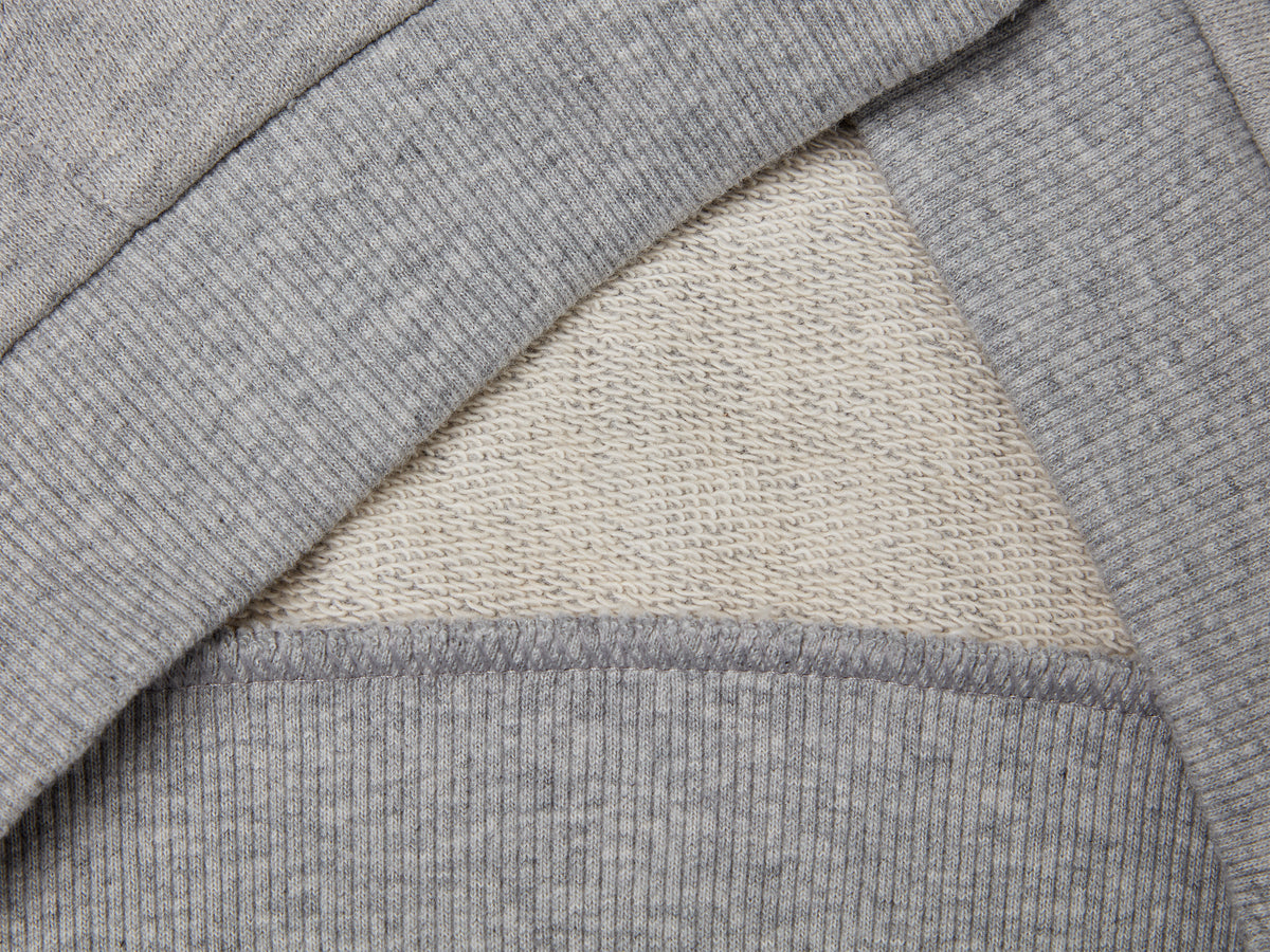 Felpa in cotone con zip