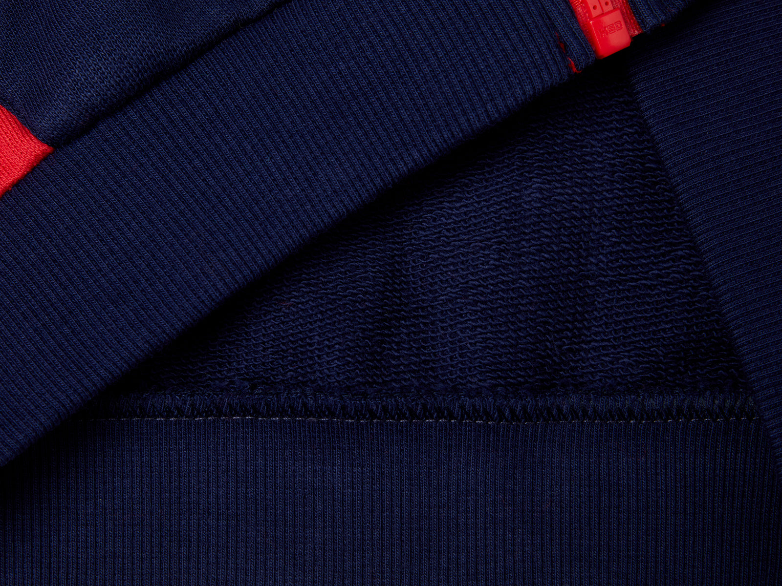 Felpa in cotone con zip da bimbo multi-color 3 | Benetton Outlet