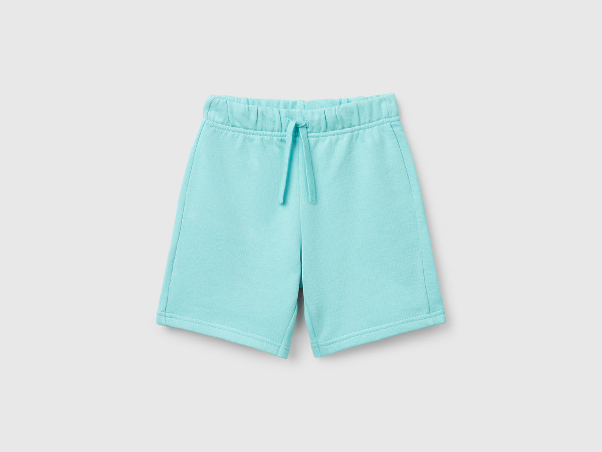 Bermuda in felpa di cotone