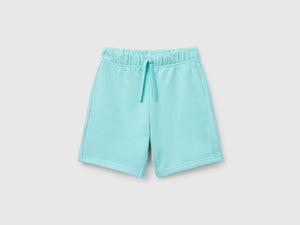 Bermuda in felpa di cotone