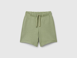 Bermuda in felpa di cotone