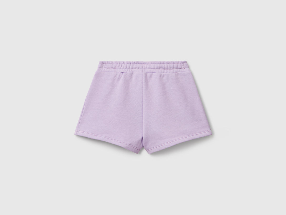 Shorts in felpa di cotone
