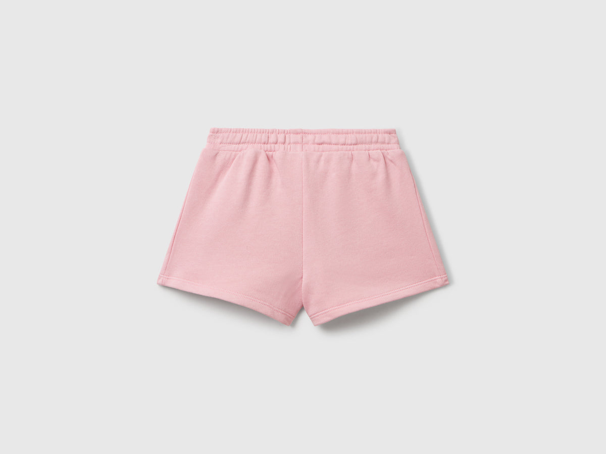 Shorts in felpa di cotone