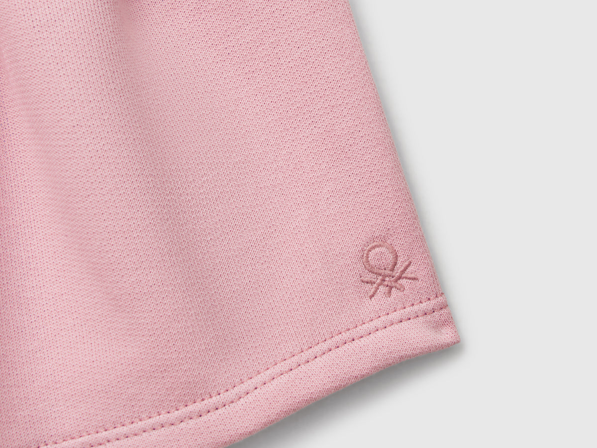 Shorts in felpa di cotone