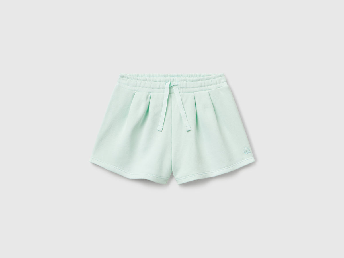 Shorts in felpa di cotone