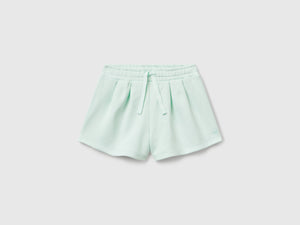 Shorts in felpa di cotone