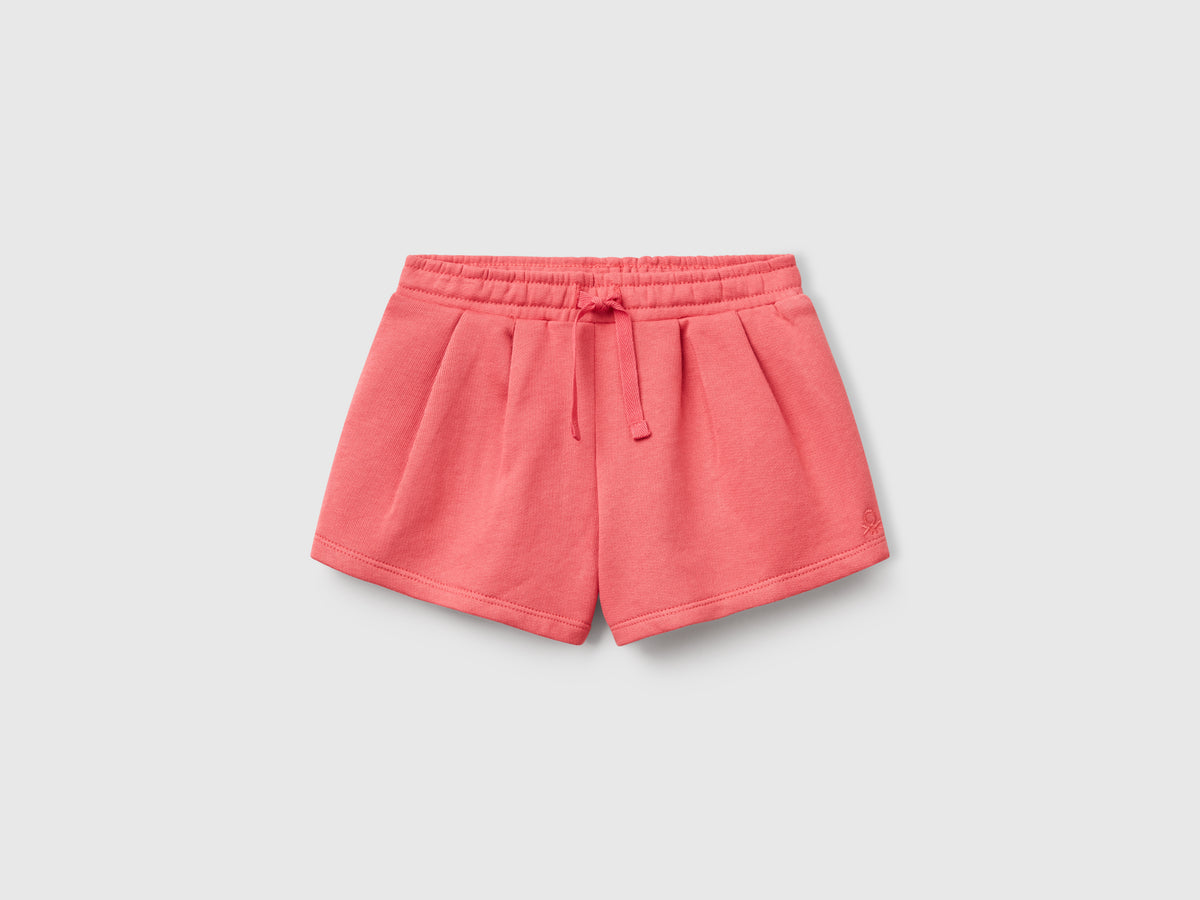 Shorts in felpa di cotone