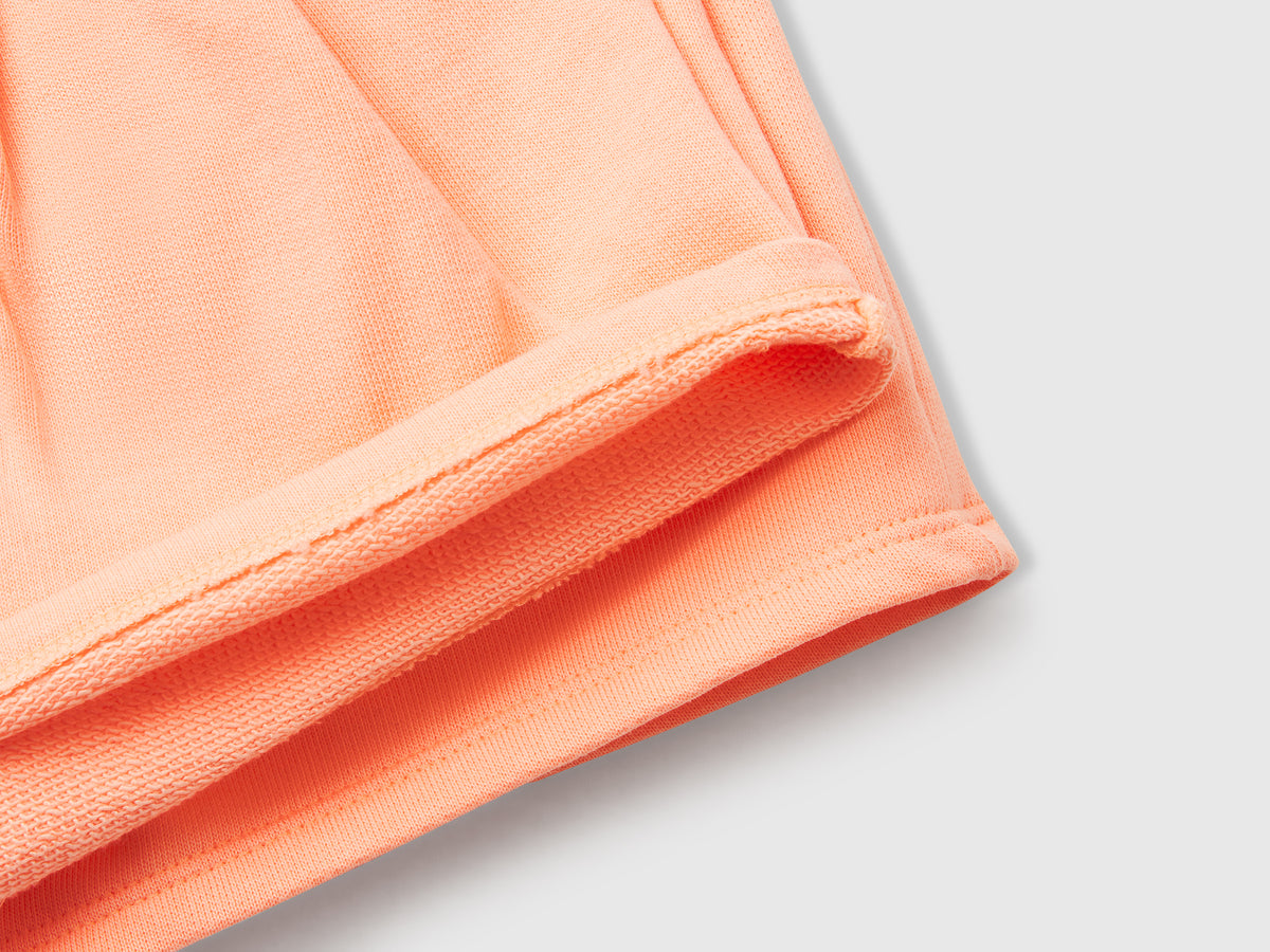 Shorts in felpa di cotone