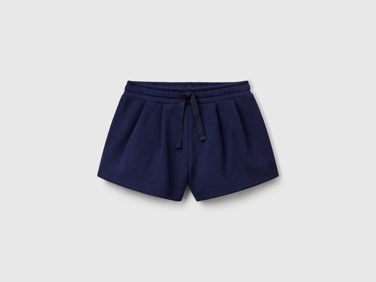 Shorts in felpa di cotone