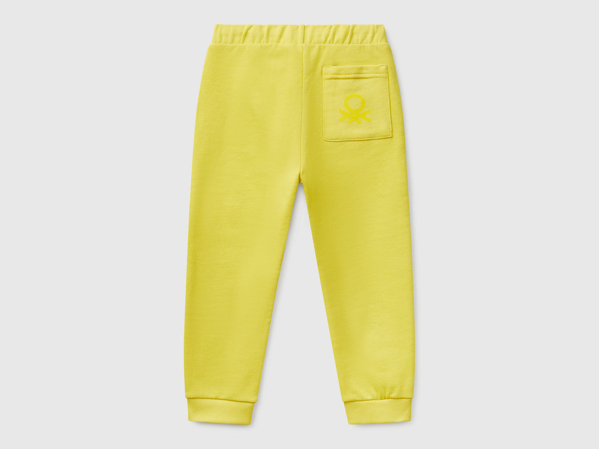 Pantaloni in cotone con logo