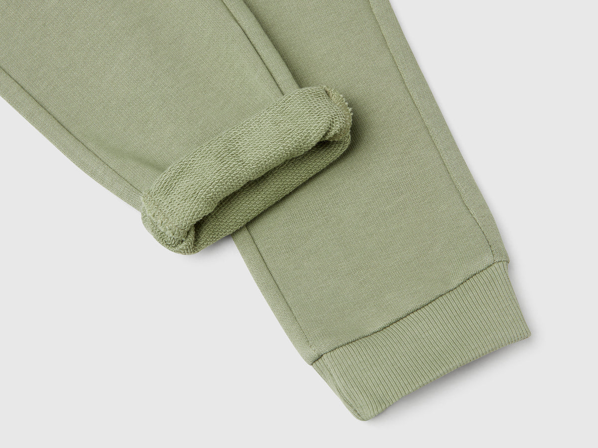Pantaloni in cotone con logo