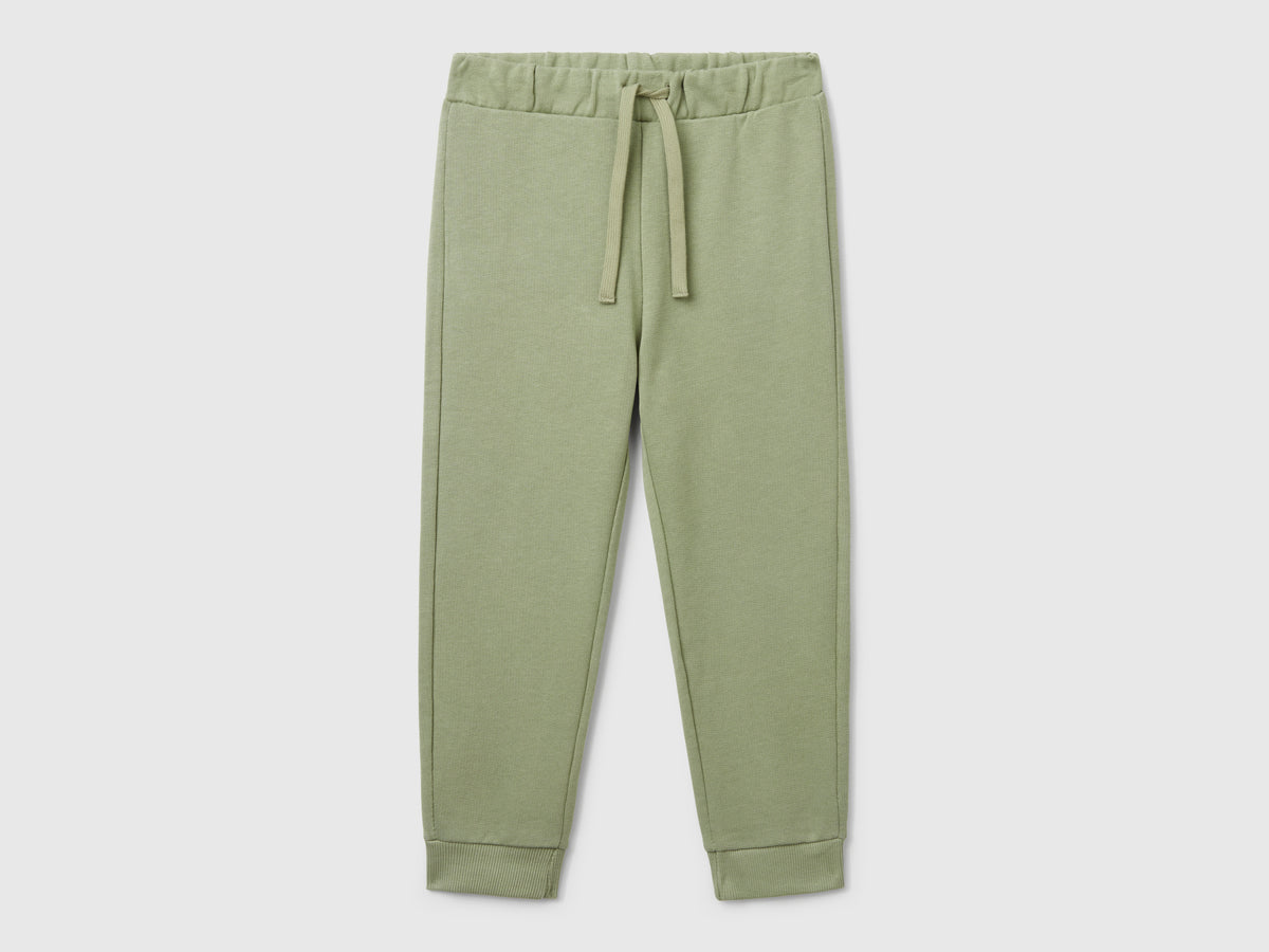 Pantaloni in cotone con logo