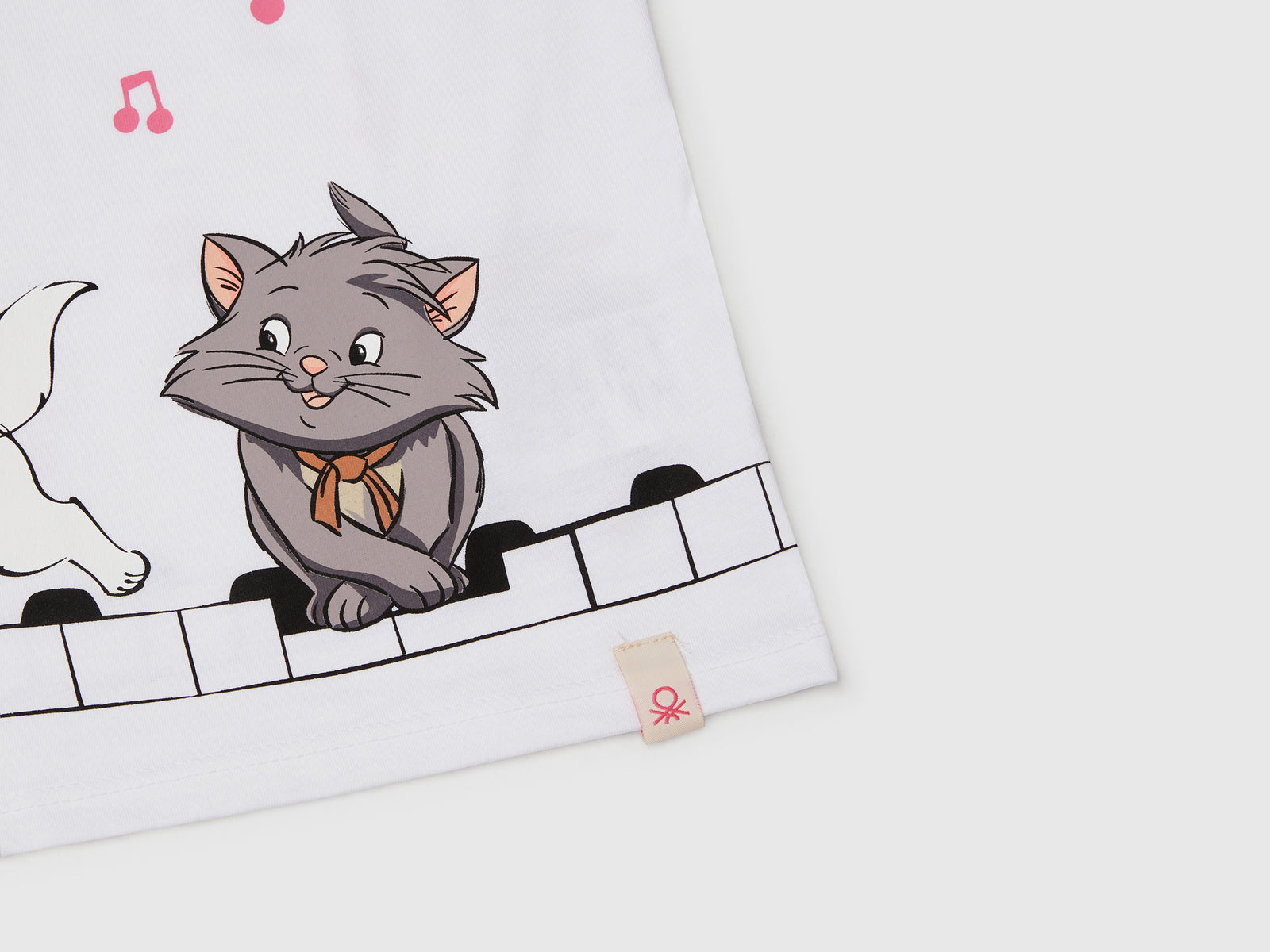 T-shirt  ©Disney Gli Aristogatti da bimba bianco 3 | Benetton Outlet