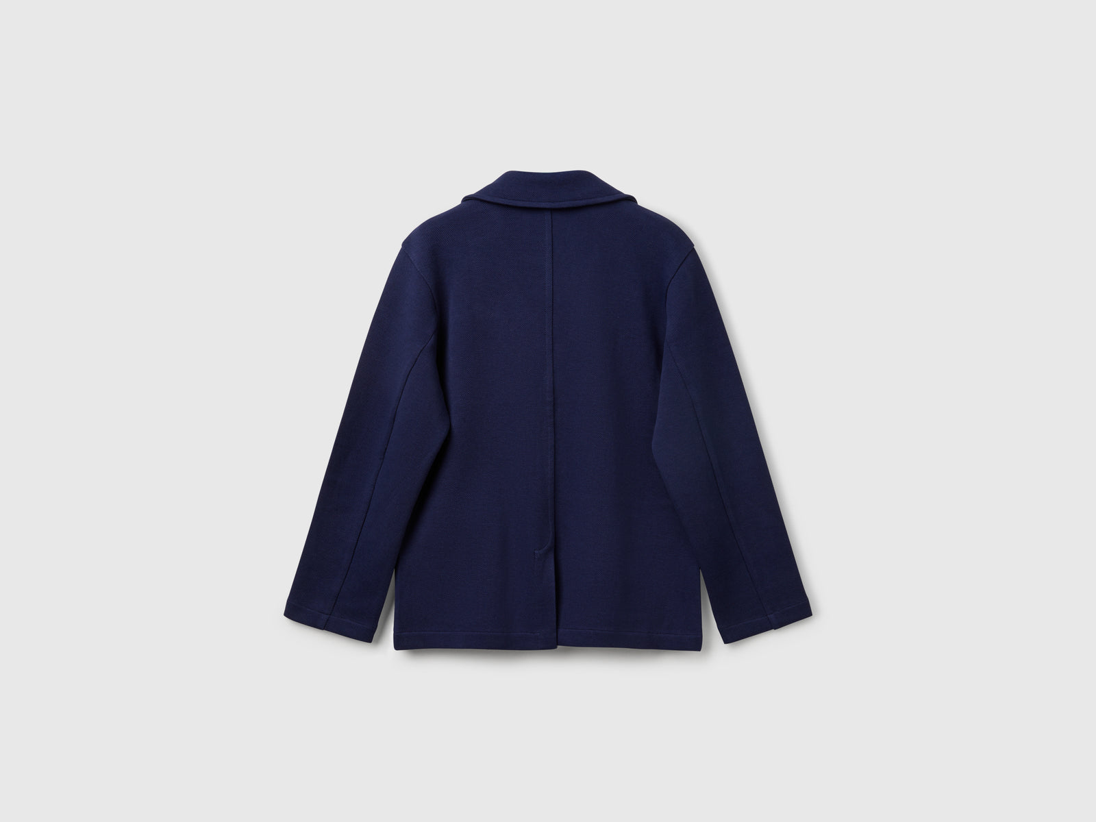 Blazer con tasche da bambino blu scuro 2 | Benetton Outlet