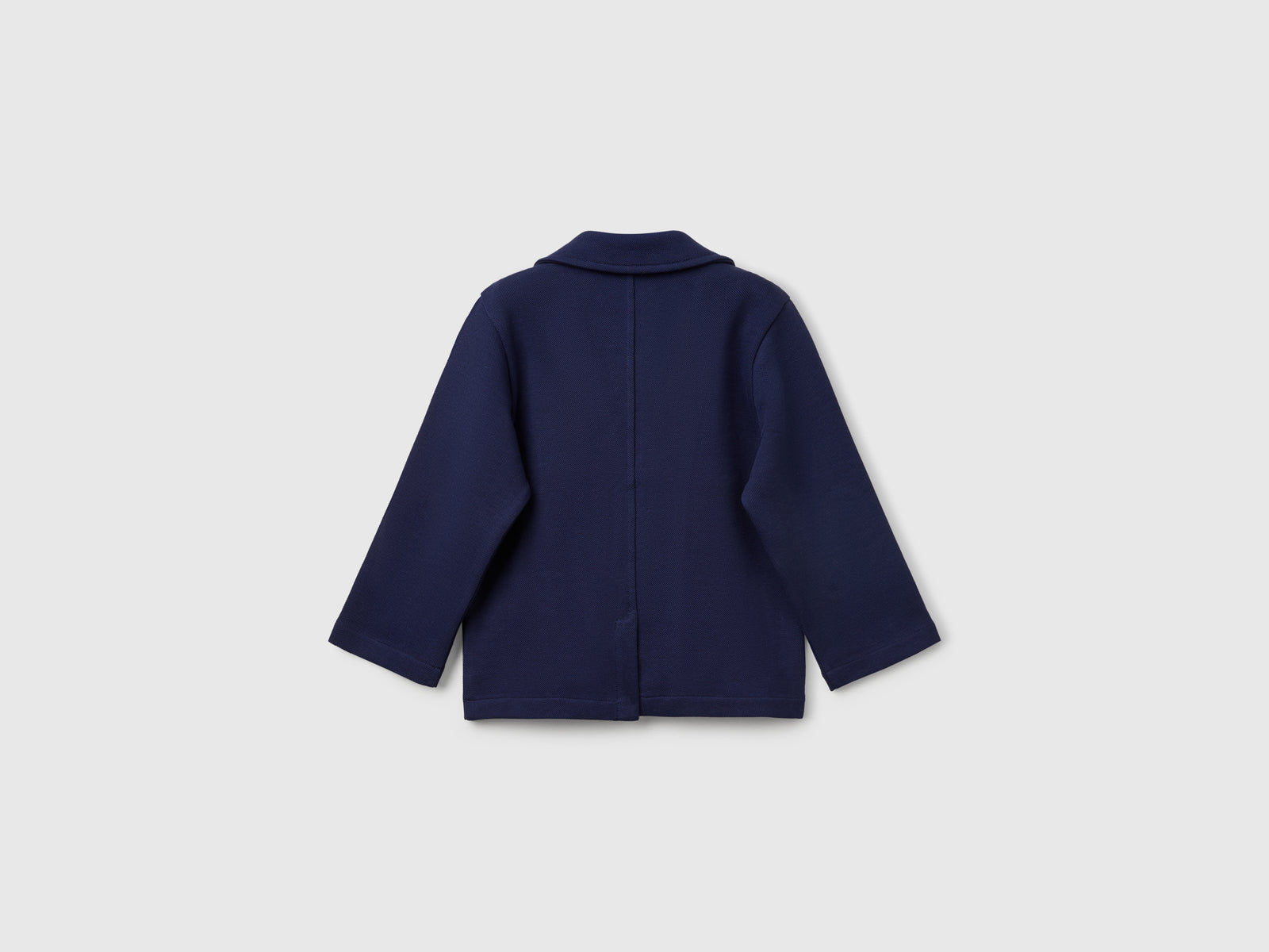 Blazer con tasche relaxed fit da bimbo blu scuro 2 | Benetton Outlet